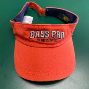 Burnt Orange Bass Pro Shops Golf Tennis Running Visor Hat